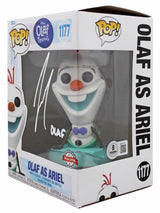 Josh Gad Frozen "Olaf" Signed #1177 Olaf as Ariel Funko Pop Vinyl Figure BAS