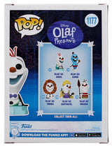 Josh Gad Frozen "Olaf" Signed #1177 Olaf as Ariel Funko Pop Vinyl Figure BAS