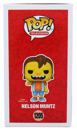 Nancy Cartwright The Simpsons Signed Nelson #1205 Funko Pop Figure JSA #AB07451