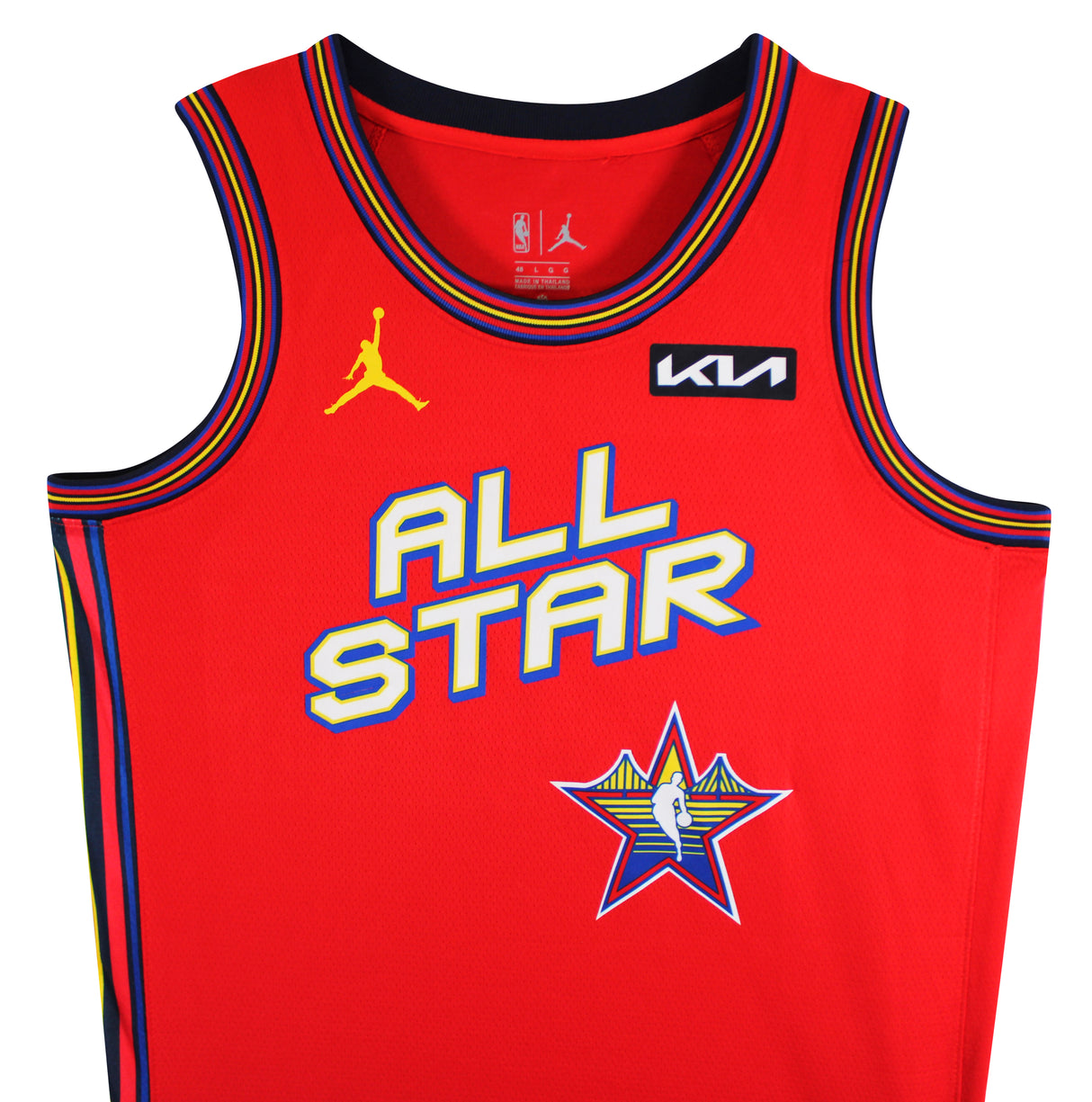 Shai Gilgeous-Alexander Signed Red ASG Nike Jordan Swingman Jersey JSA #CK50631