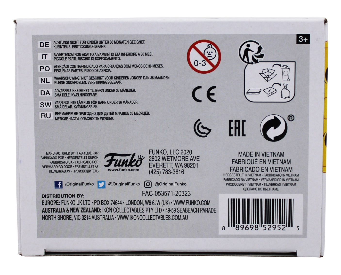 Dan Castellaneta The Simpsons Signed Barney #901 Funko Pop Figure JSA #UU18303