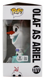 Josh Gad Frozen "Olaf as Ariel" Signed #1177 Funko Pop Vinyl Figure BAS