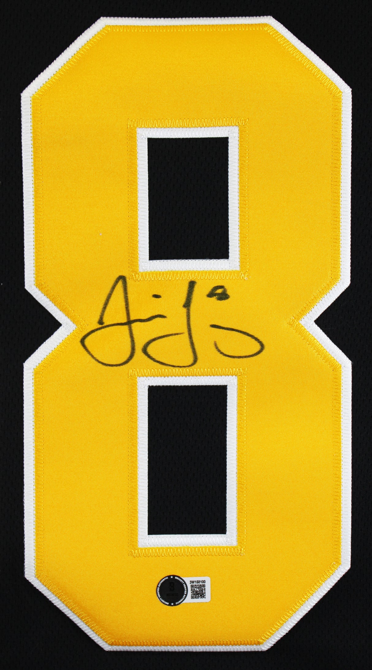 Penguins Jaromir Jagr Authentic Signed Black Fanatics Breakaway Jersey BAS Wit