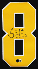 Penguins Jaromir Jagr Authentic Signed Black Fanatics Breakaway Jersey BAS Wit