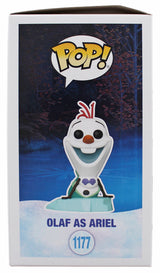 Josh Gad Frozen "Olaf" Signed #1177 Olaf as Ariel Funko Pop Vinyl Figure BAS