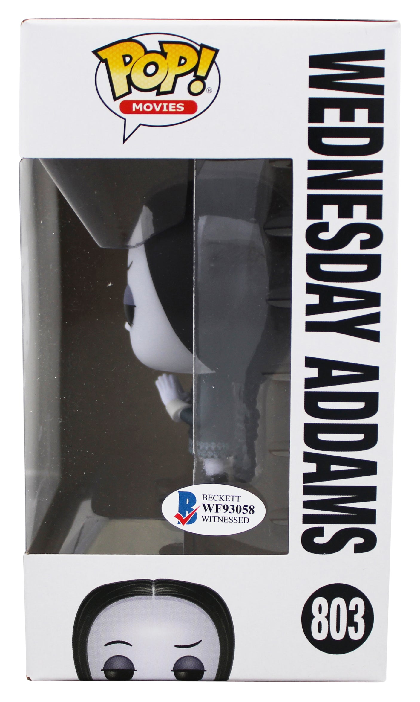 Christina Ricci The Addams Family Signed #803 Funko Pop Figure BAS #WF93058