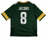 Packers Josh Jacobs Authentic Signed Green Nike Game Jersey BAS Witnessed