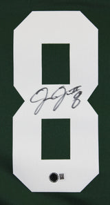 Packers Josh Jacobs Authentic Signed Green Nike Game Jersey BAS Witnessed