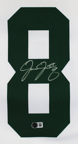 Packers Josh Jacobs Authentic Signed White Nike Game Jersey BAS Witnessed