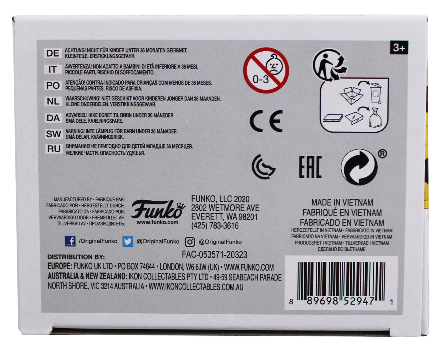 Nancy Cartwright The Simpsons Signed #900 Funko Pop Vinyl Figure JSA #AB07315