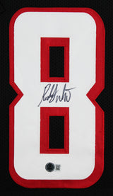 Roddy White Authentic Signed Black Pro Style Framed Jersey BAS Witnessed 2