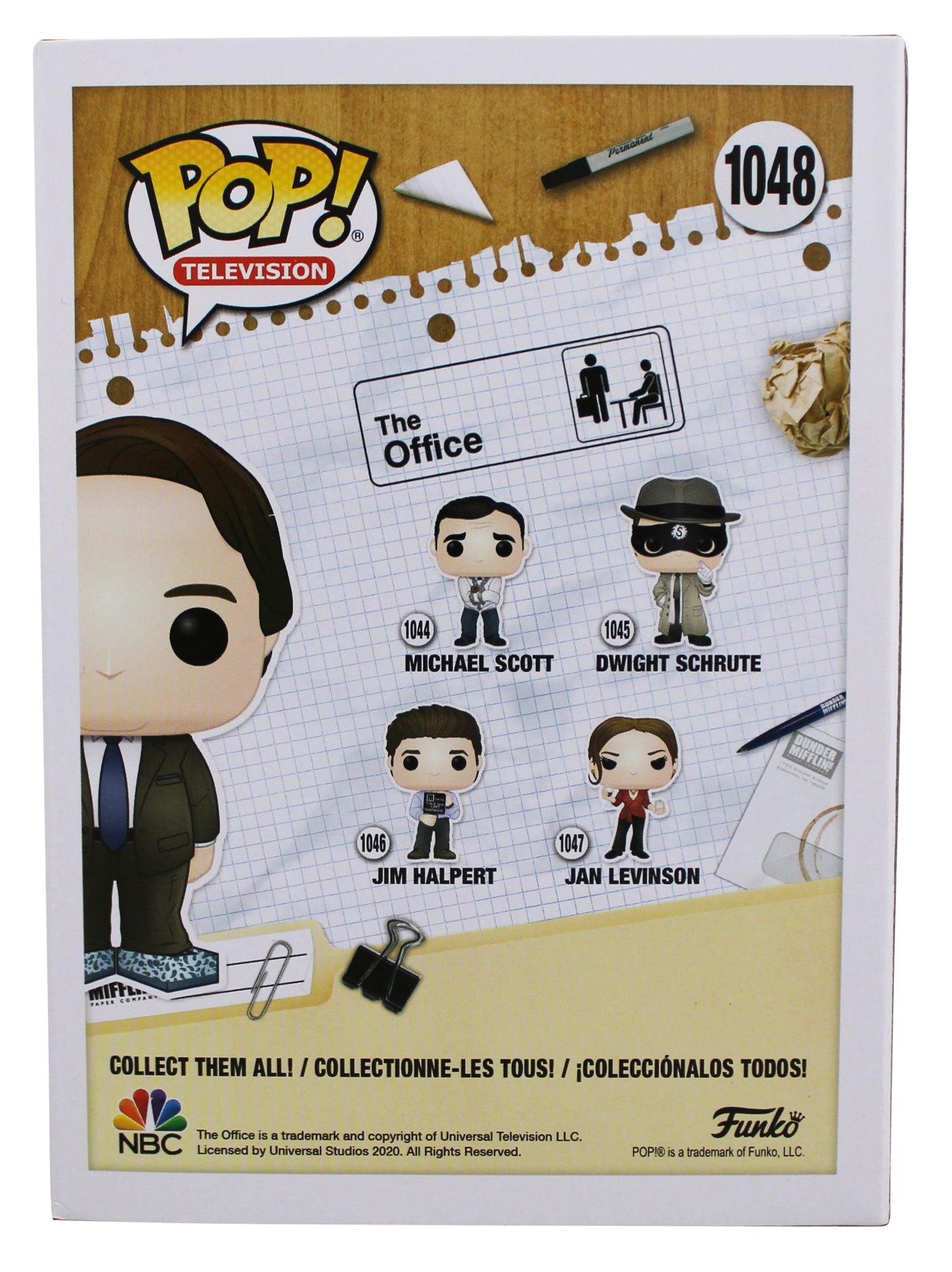 Brian Baumgartner The Office Signed Kevin Funko Pop Vinyl Figure JSA #WIT547448