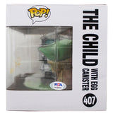 John Rosengrant The Mandalorian "Grogu" #407 Large Funko Pop Figure PSA #AJ38410