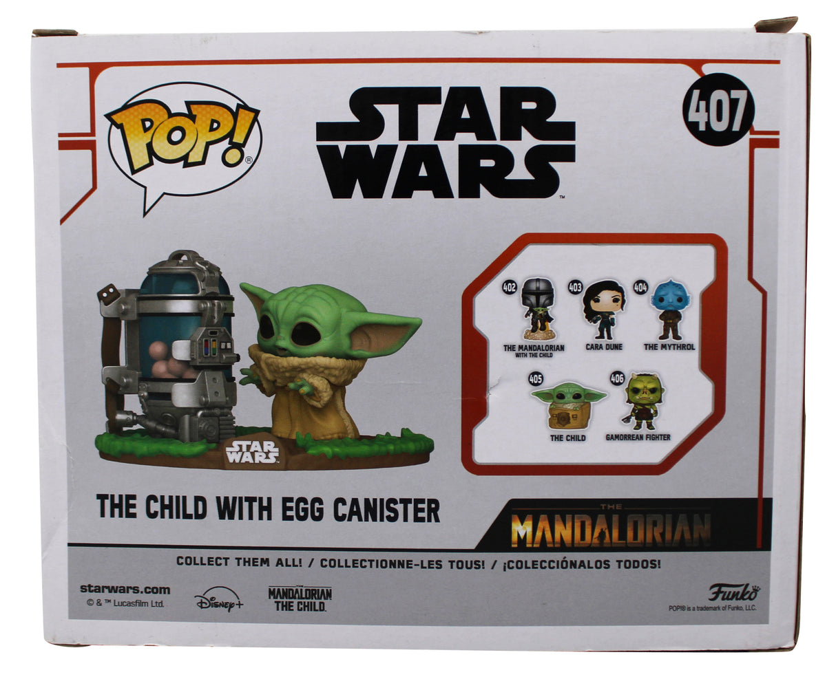 John Rosengrant The Mandalorian "Grogu" #407 Large Funko Pop Figure PSA #AJ38410