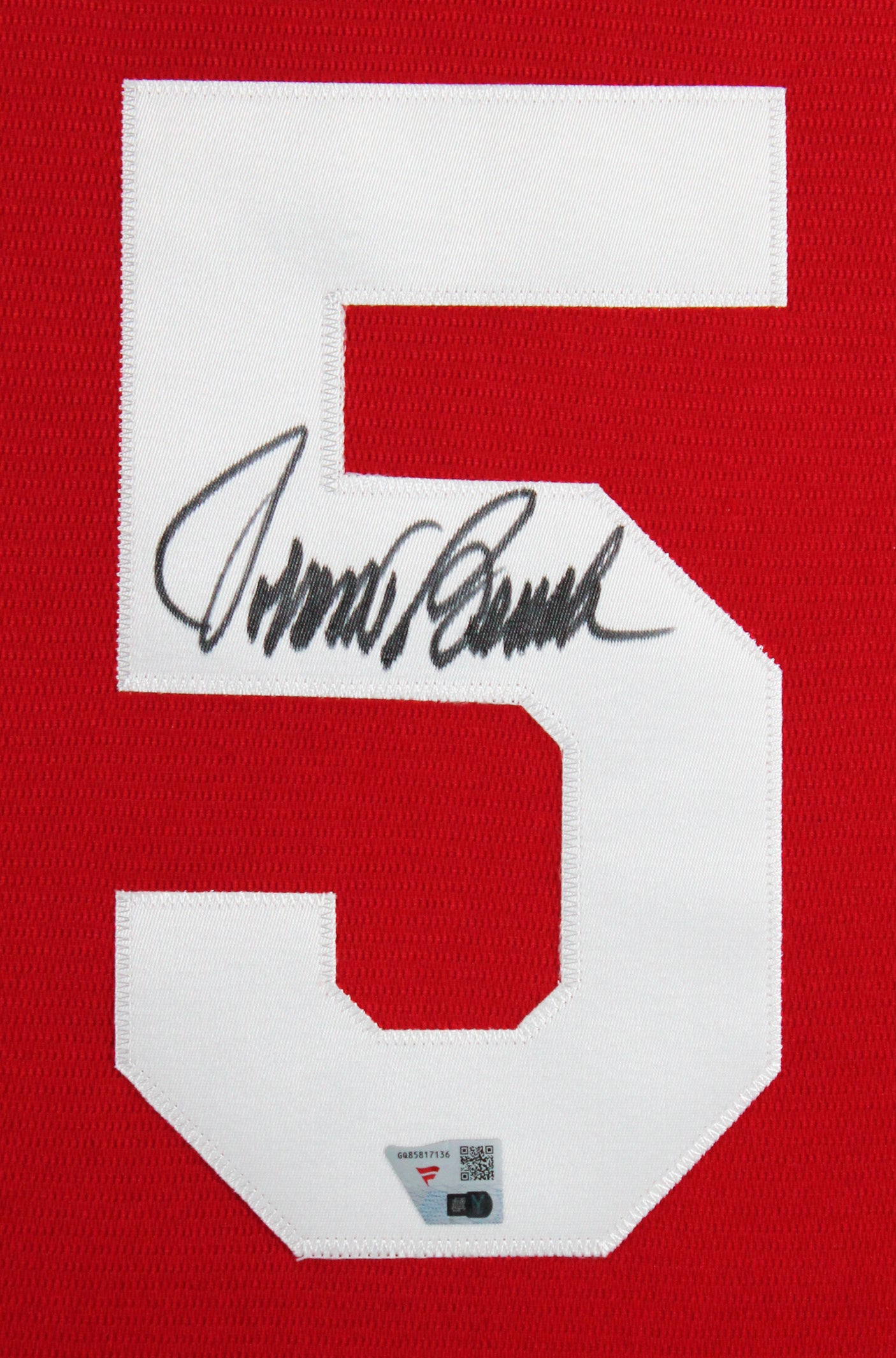 Reds Johnny Bench Authentic Signed Red Majestic Framed Jersey Fanatics
