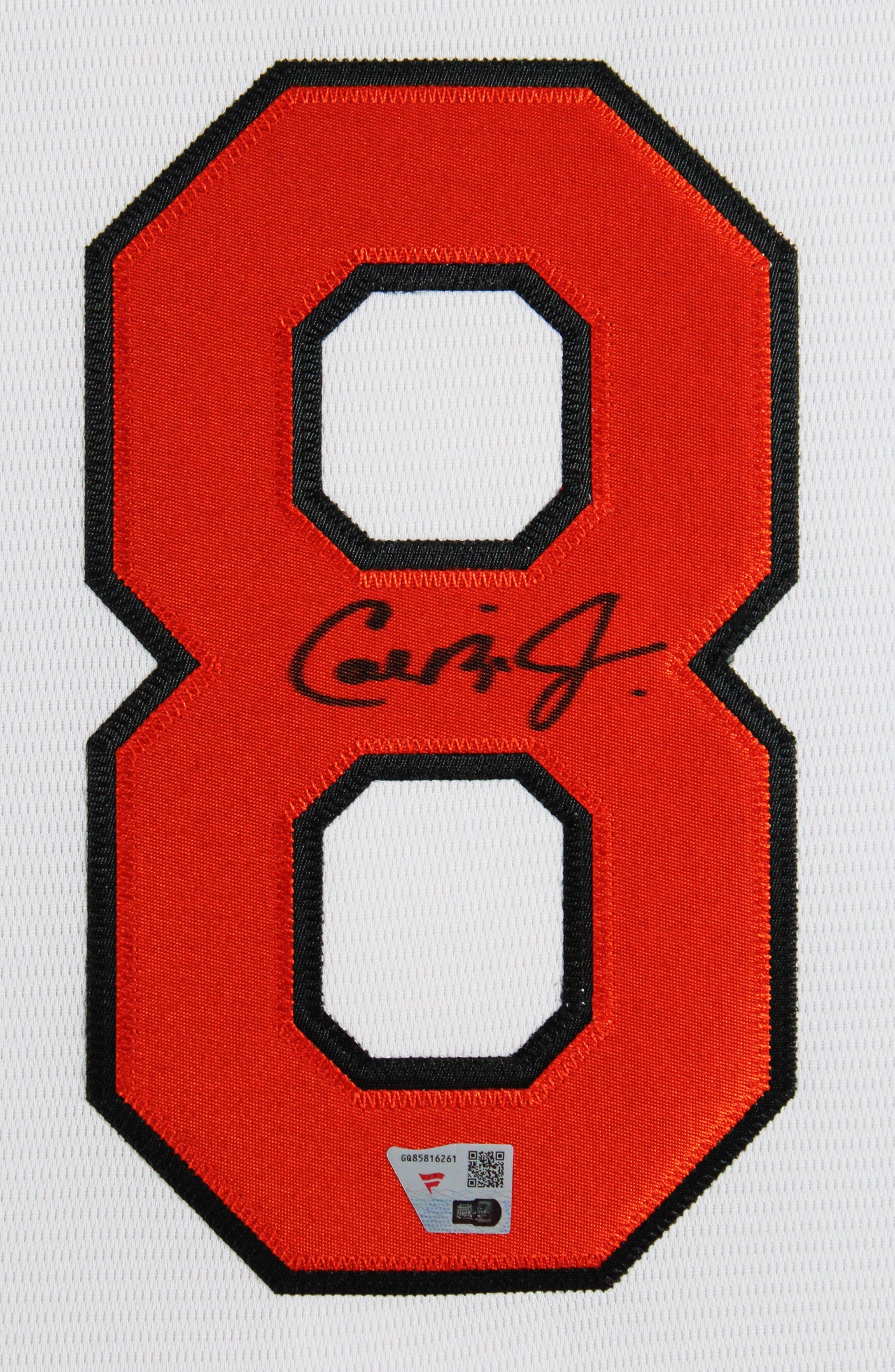Orioles Cal Ripken Jr. Authentic Signed White Nike Framed Jersey Fanatics