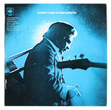 Johnny Cash "God Bless You!" Signed Johnny Cash At San Quentin Album Cover BAS