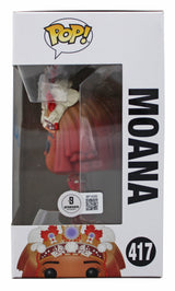Aulii Cravalho Moana Authentic Signed #417 Funko Pop Vinyl Figure BAS