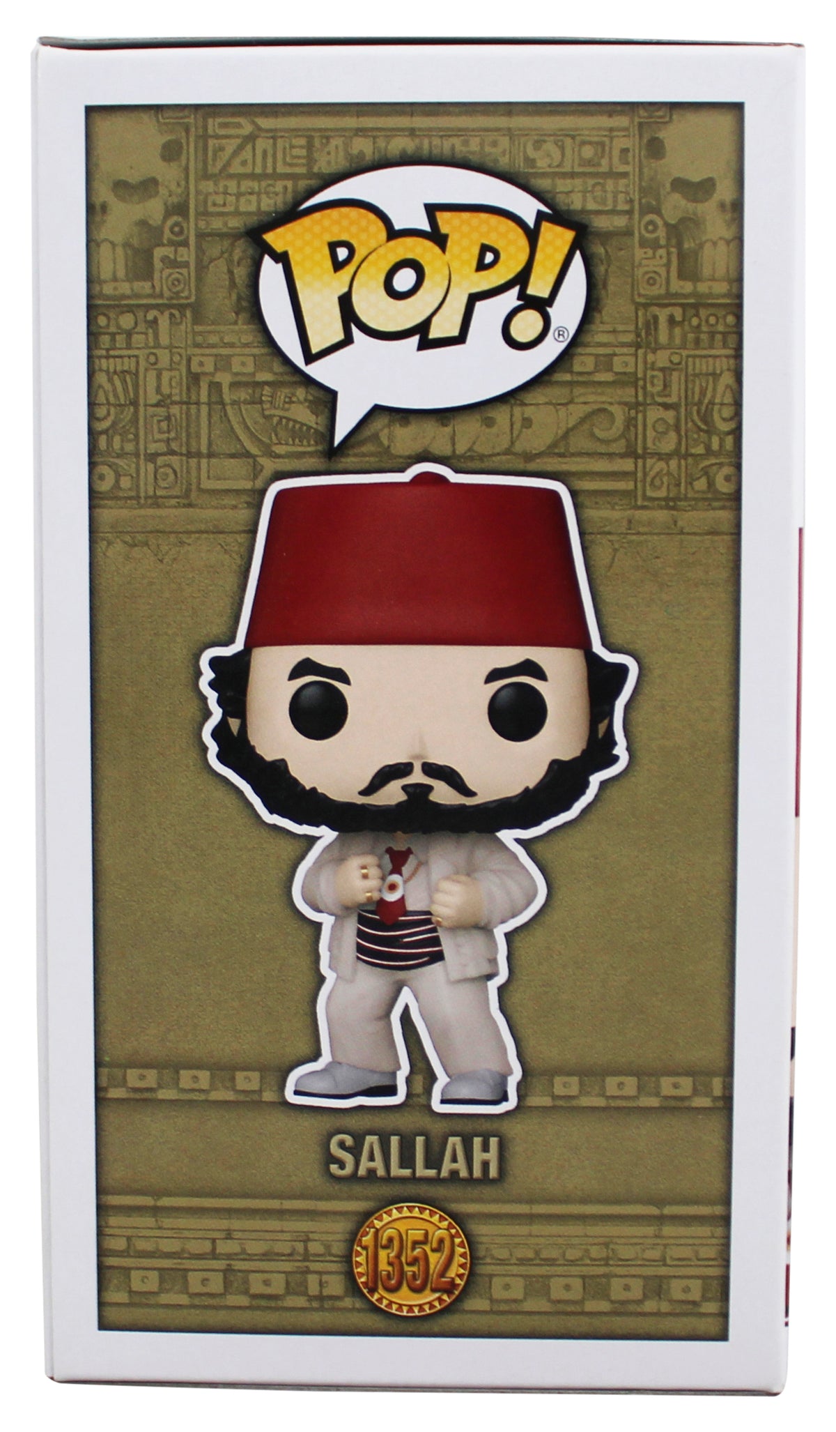 John Rhys-Davies Indiana Jones "Sallah" Signed #1352 Funko Pop Figure BAS Wit 2