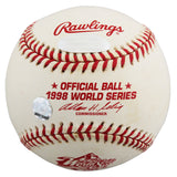 Yankees Derek Jeter Signed 1998 World Series Baseball W/ Case MLB #AR012900