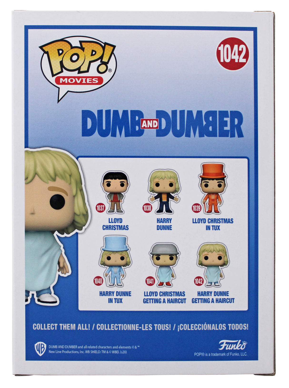 Jeff Daniels Dumb and Dumber Authentic Signed #1042 Funko Pop Vinyl Figure BAS