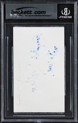 Gwyneth Paltrow Iron Man "With Love" Authentic Signed 3x5 Index Card BAS Slabbed