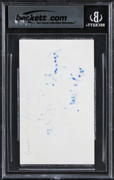 Gwyneth Paltrow Iron Man "With Love" Authentic Signed 3x5 Index Card BAS Slabbed