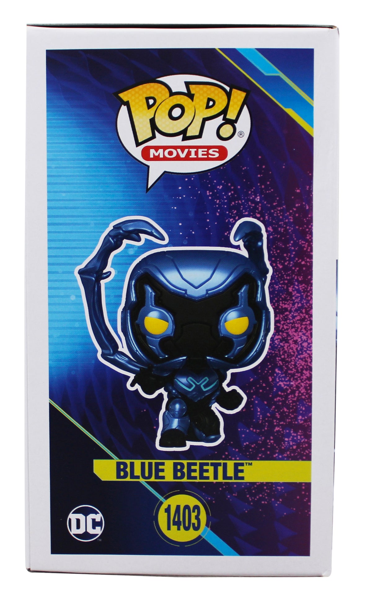 Xolo Mariduena Signed Blue Beetle #1403 Funko Pop Vinyl Figure PSA/DNA #AN21832