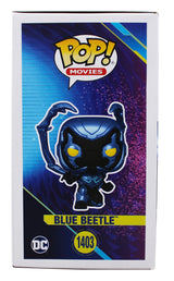 Xolo Mariduena Signed Blue Beetle #1403 Funko Pop Vinyl Figure PSA/DNA #AN21832