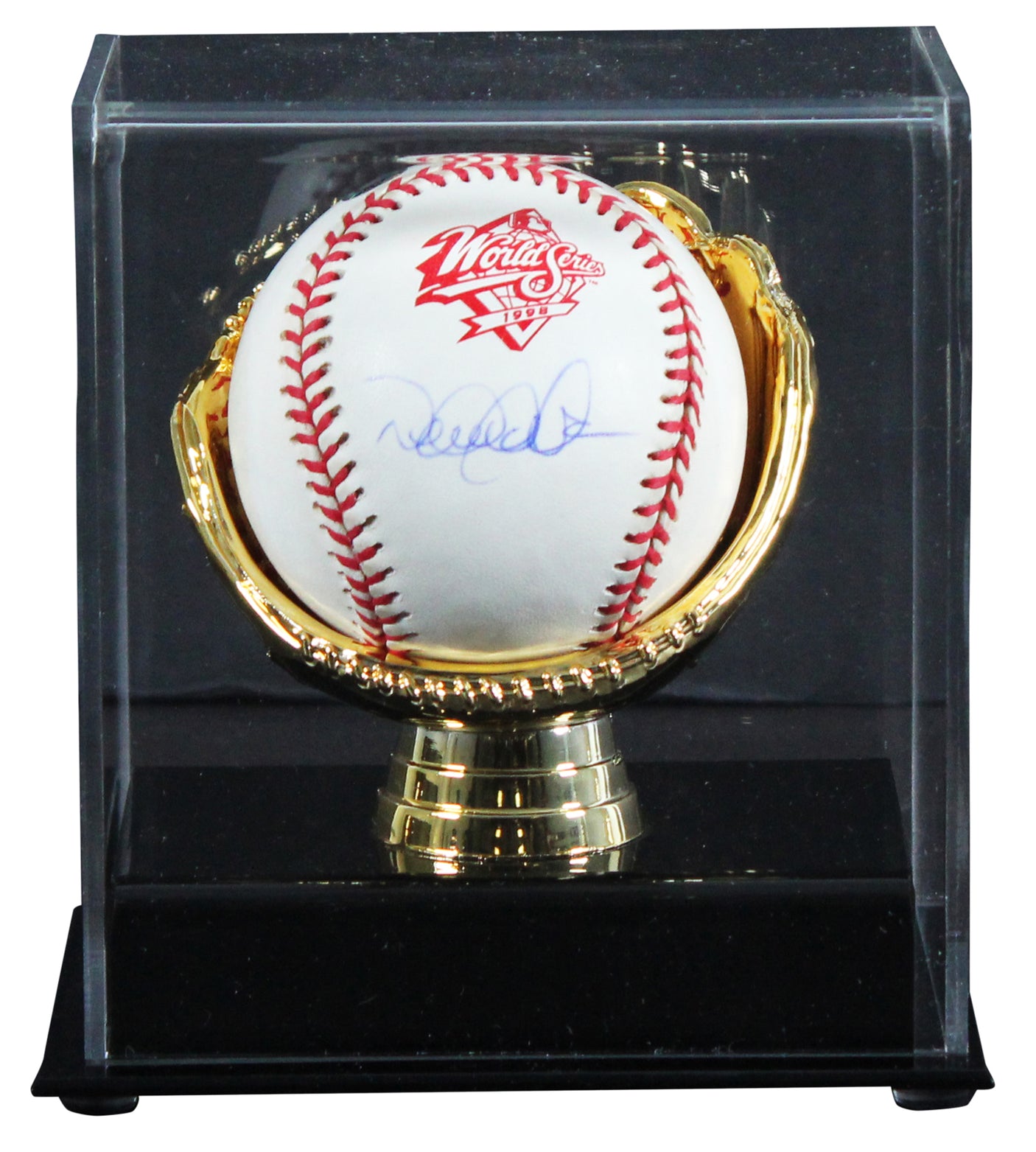 Yankees Derek Jeter Signed 1998 World Series Baseball W/ Case MLB #AR012942