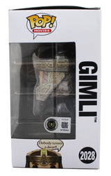 John Rhys-Davies LOTR "Gimli" Signed #2028 Funko Pop Figure BAS Wit #5W070058