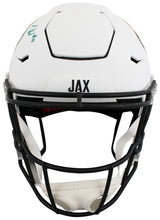 Jaguars Travis Hunter Signed 2024 On-Field Alt Speed Flex Full Size Helmet BAS W