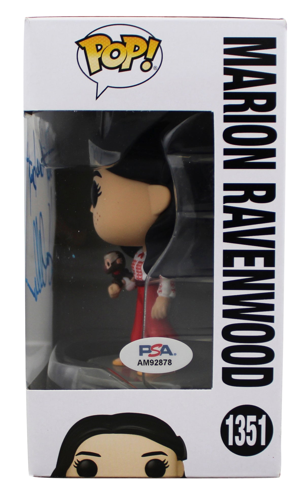 Karen Allen Indiana Jones "All The Best" Signed #1351 Funko Pop Figure PSA/DNA