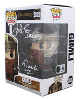 John Rhys-Davies LOTR "Gimli" Signed #2028 Funko Pop Figure BAS Wit #5W070059