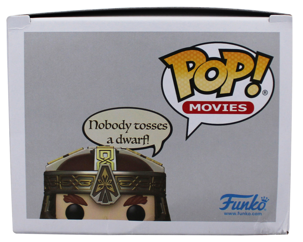 John Rhys-Davies LOTR "Gimli" Signed #2028 Funko Pop Figure BAS Wit #5W070059