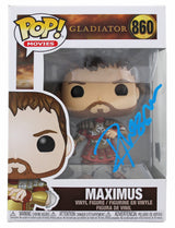 Russell Crowe Gladiator Authentic Signed Maximus #860 Funko Pop Vinyl Figure BAS