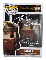 John Rhys-Davies LOTR "Gimli" Signed #2028 Funko Pop Figure BAS Wit #5W070056