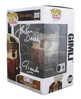 John Rhys-Davies LOTR "Gimli" Signed #2028 Funko Pop Figure BAS Wit #5W070056