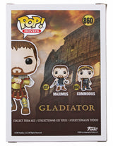 Russell Crowe Gladiator Authentic Signed Maximus #860 Funko Pop Vinyl Figure BAS