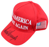 Donald J. Trump Authentic Signed Make America Great Again Hat PSA/DNA #AQ05440