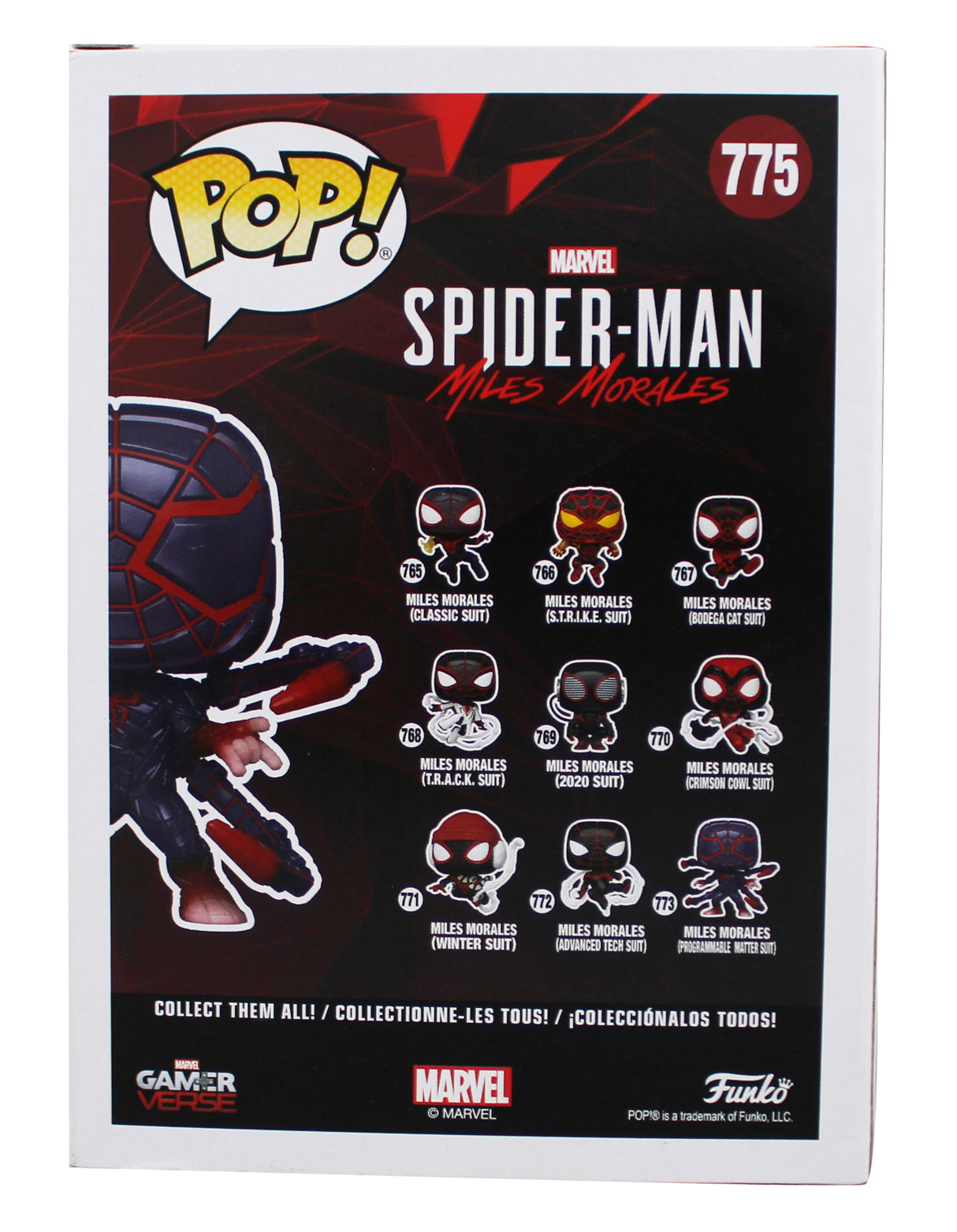 Shameik Moore Spider-Man Signed Miles Morales #775 Funko Pop Figure BAS #BH94530