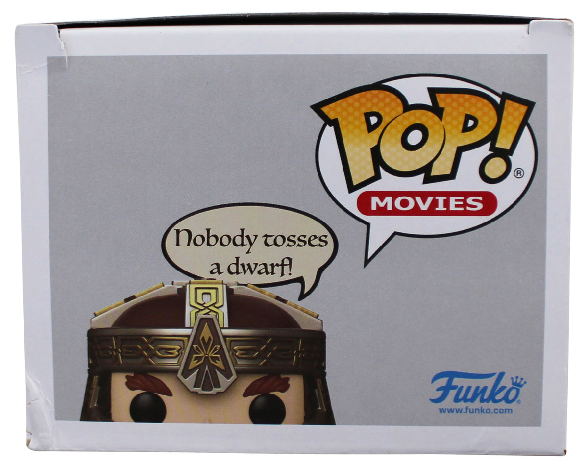 John Rhys-Davies LOTR "Gimli" Signed #2028 Funko Pop Figure BAS Wit #5W070056