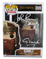 John Rhys-Davies LOTR "Gimli" Signed #2028 Funko Pop Figure BAS Wit #5W070061