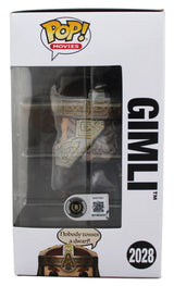 John Rhys-Davies LOTR "Gimli" Signed #2028 Funko Pop Figure BAS Wit #5W070061