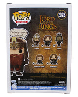 John Rhys-Davies LOTR "Gimli" Signed #2028 Funko Pop Figure BAS Wit #5W070061