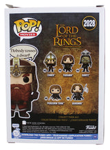 John Rhys-Davies LOTR "Gimli" Signed #2028 Funko Pop Figure BAS Wit #5W070062