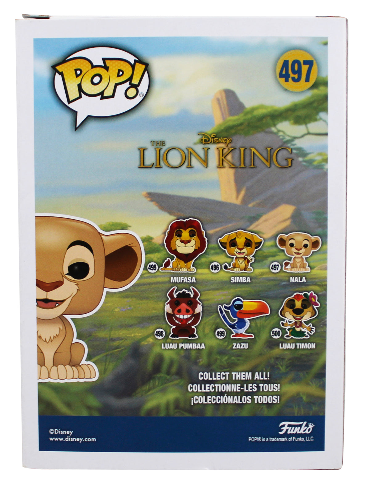 Shahadi Wright Joseph The Lion King Signed #497 Funko Pop Figure PSA #AF65542