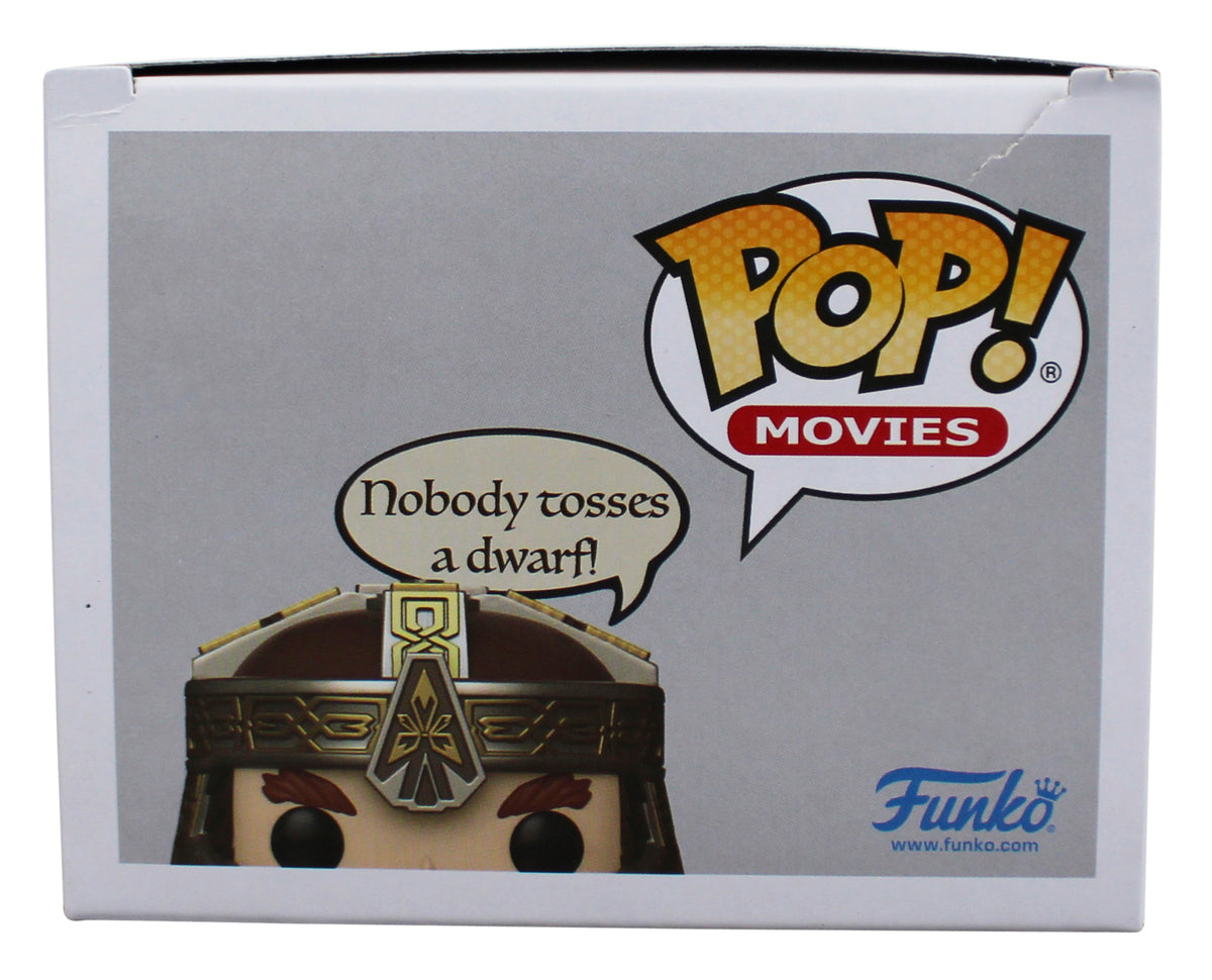 John Rhys-Davies LOTR "Gimli" Signed #2028 Funko Pop Figure BAS Wit #5W070062