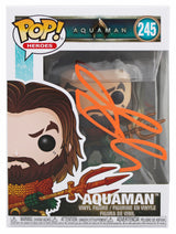 Jason Momoa Aquaman Authentic Signed #245 Funko Pop Vinyl Figure BAS