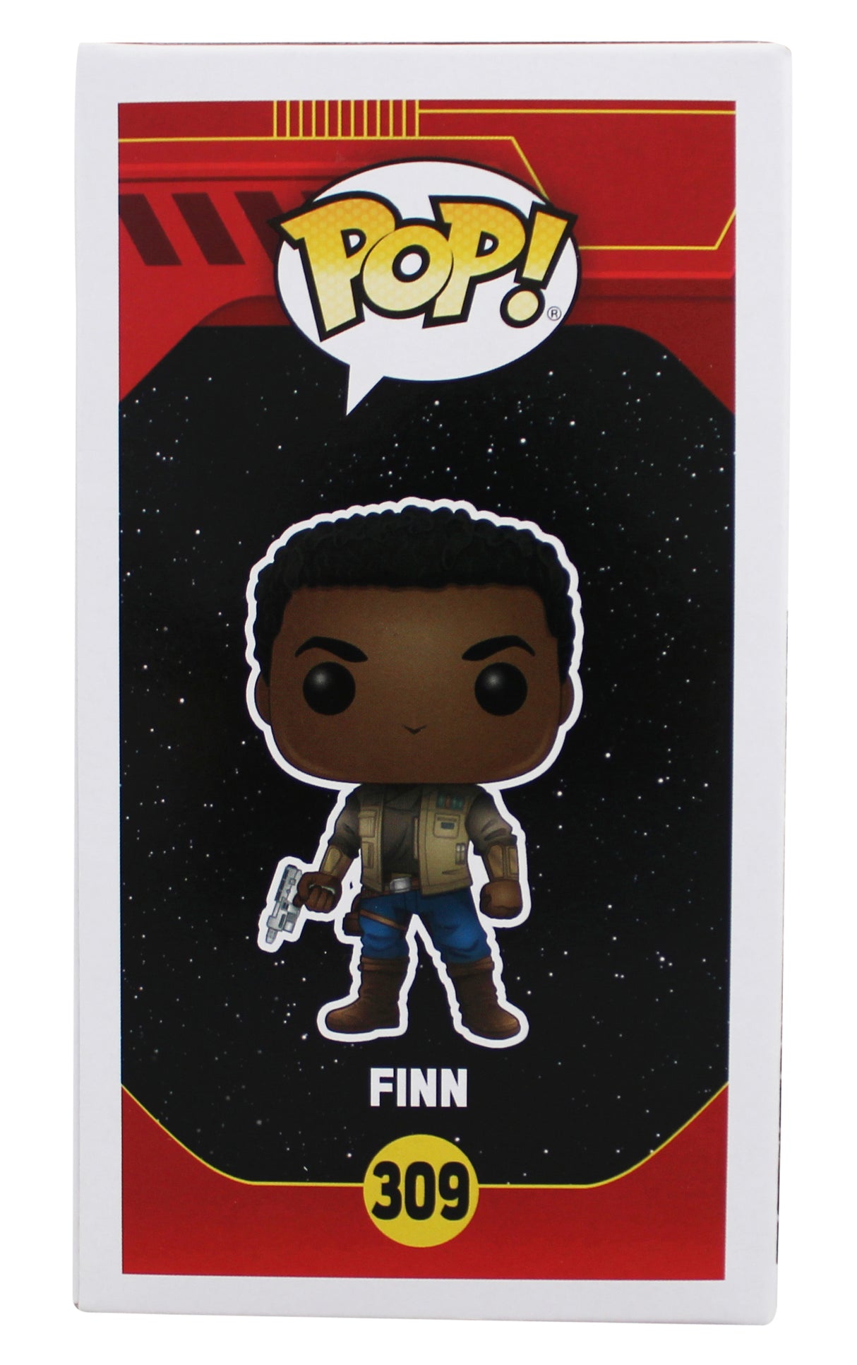 John Boyega Star Wars Signed Finn #309 Funko Pop Vinyl Figure PSA/DNA #AM92883